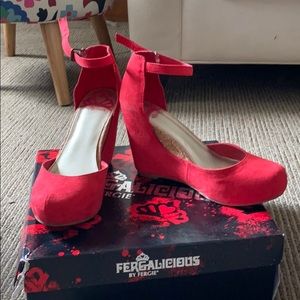 Fun and bright wedges